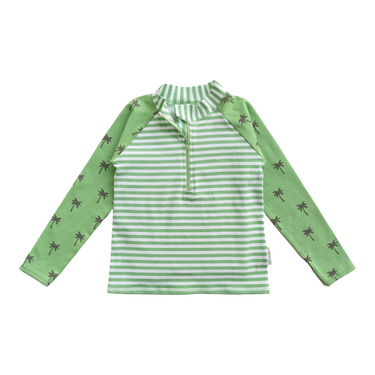 Pure Earth Collection Kids Green Rash Vest